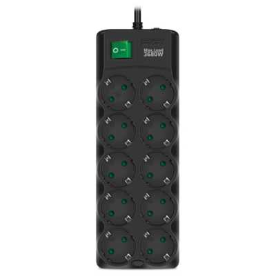 сетевой фильтр Sven SF-10E-16 SV-022167 черный