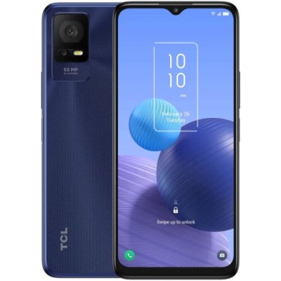 смартфон TCL 408 4/64GB Midnight Blue синий