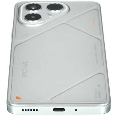 смартфон Tecno Pova 7 5G 8/256GB Silver серебристый