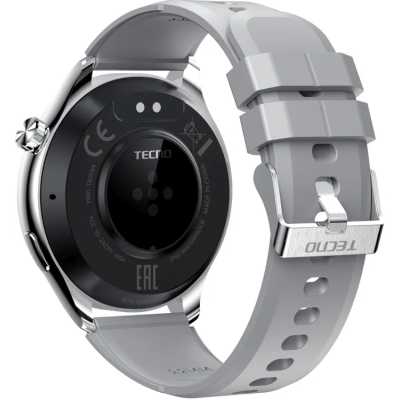 смарт часы Tecno Watch 4 Grey/Silver