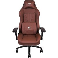 игровое кресло Thermaltake X Comfort Real Leather Brown коричневый