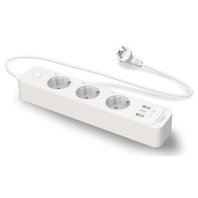 умный сетевой фильтр TP-Link Tapo P300 белый