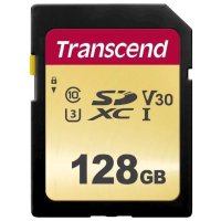 карта памяти Transcend 128GB TS128GSDC500S