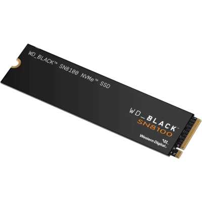 SSD диск WD Black SN8100 1Tb WDS100T1X0M Черный