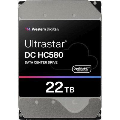 жесткий диск WD Ultrastar DC HC580 22Tb WUH722422ALE6L4 0F48278 Серебристый