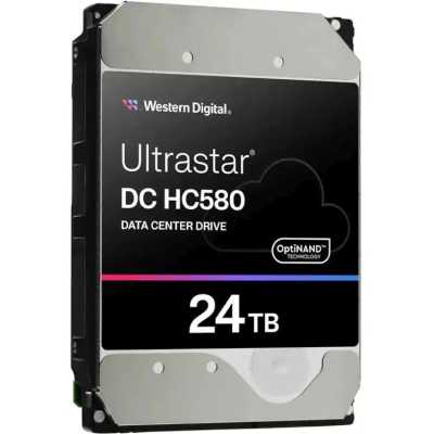 жесткий диск WD Ultrastar DC HC580 24Tb WUH722424AL5204 0f62802 Серебристый