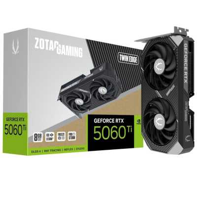 видеокарта Zotac nVidia GeForce RTX 5060 Ti Twin Edge 8Gb ZT-B50610E-10M